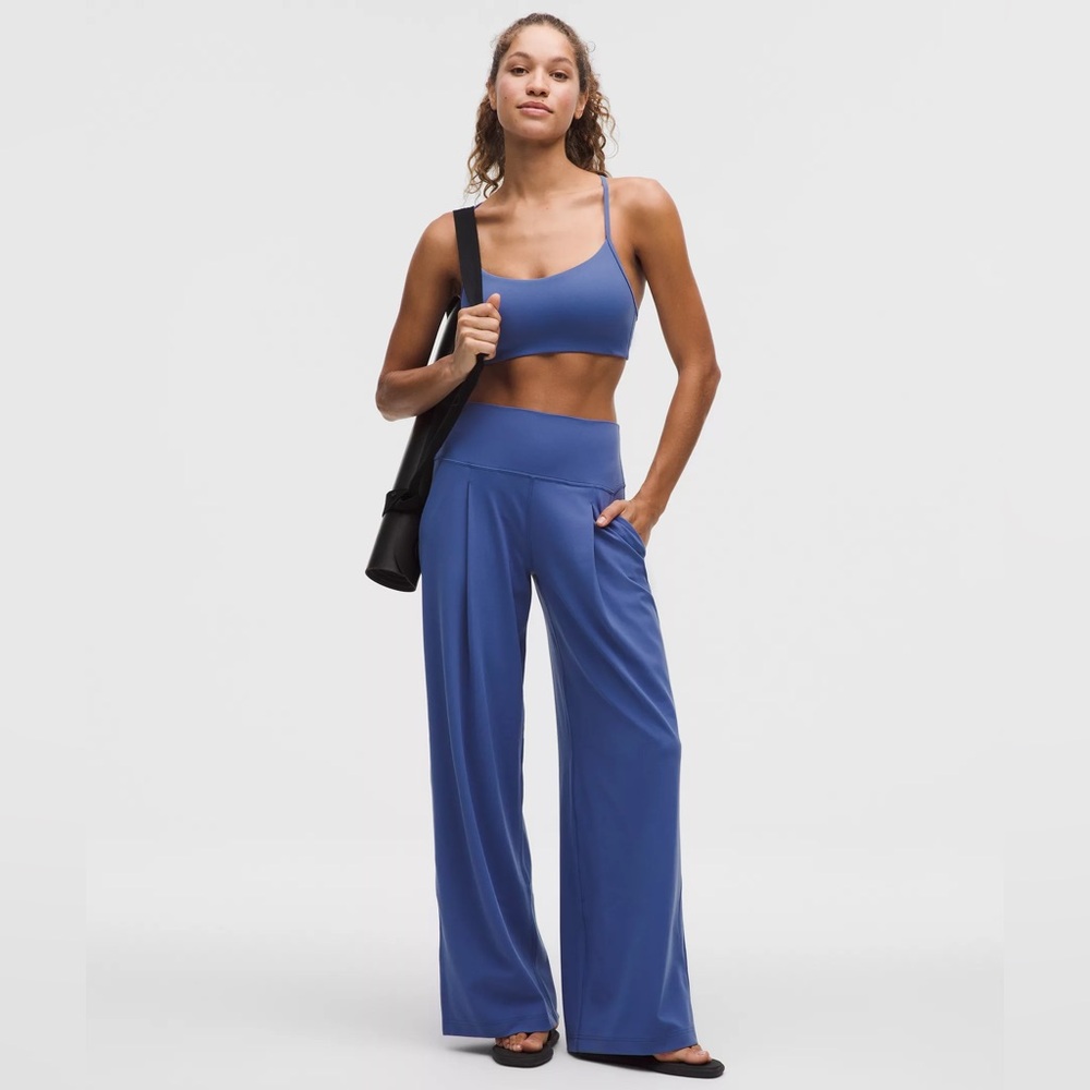 Lululemon Blue Wide-Leg Pants